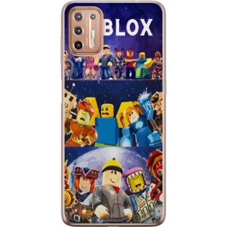 Motorola Moto G9 Plus Genomskinligt Skal Roblox