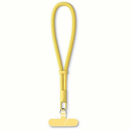 7mm Justerbar Håndledsrem Selvlåsende Telefon Lanyard med Tether Tab, 360-Graders Roterende Krog - Ye