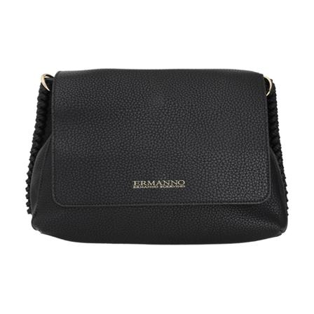 Ermanno Scervino, Bag Zwart, Dames, Maat:ONE Size,leer