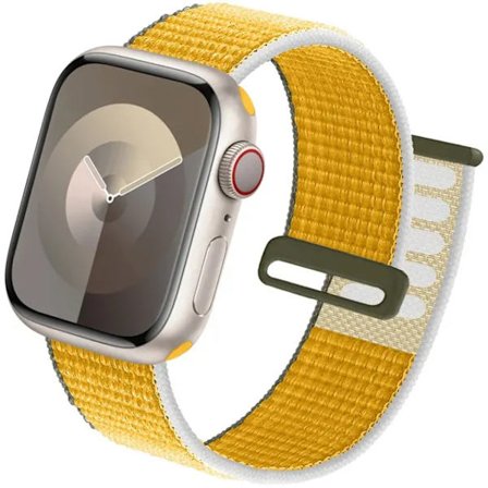 Sportrem för Apple Watch Band 44 mm 40 mm 49 mm 45 mm 41 mm 42 mm 38 mm Nylon Correa iwatch ultra 2 Series 9 8 se 7 6 5 4 3