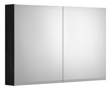 Gustavsberg Artic Spegelskåp svart, 100 cm, Badrum