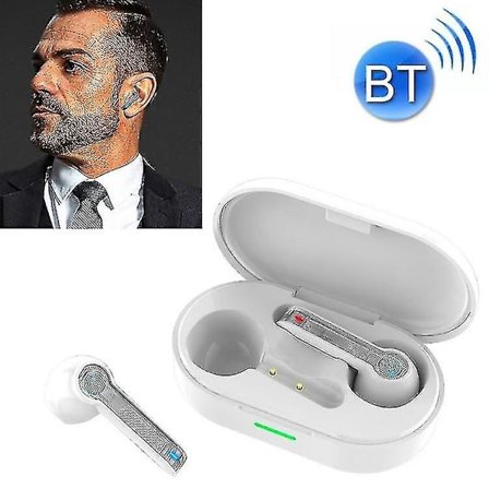 Miniowl-l32 Bluetooth -headset med laddningsfack Stereo Wireless Tws 5.0 Touch Switch (vit)