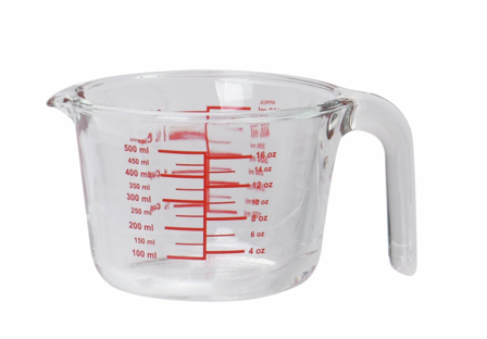 Modern House Målebeger Glass 0,5L