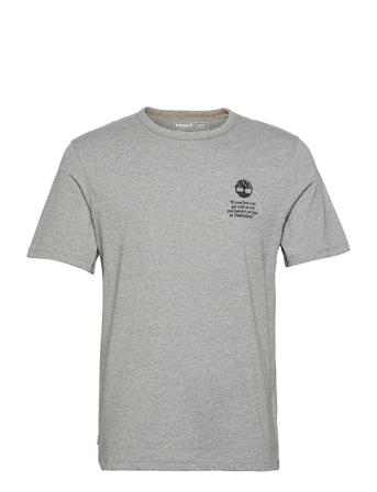 Ss Back Boot Tee T-shirt Grå Timberland