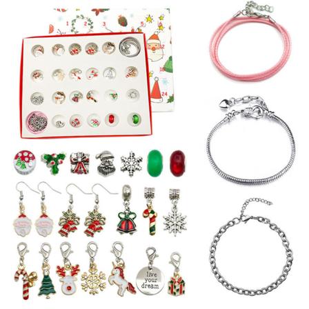 Joulukalenteri tytöille ja lapsille, 24 päivän lahja-adventtikalenteri