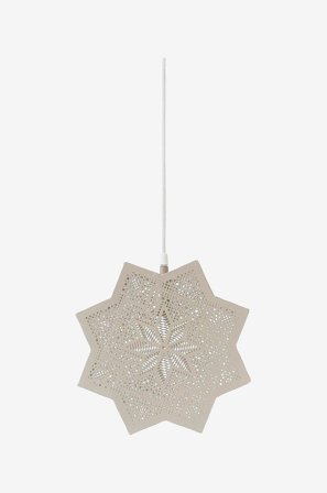 PR Home - Julstjärna Elvira 28 cm - Beige - Adventsstjärnor - Från Homeroom