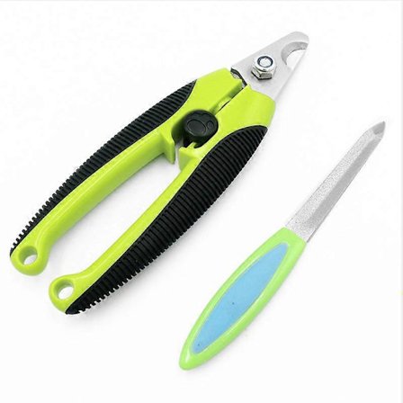 2 stk. Lopper Valp Hundekloklippere, Profesjonelle Hundekloklippere, Hundekloklipping T-trimmer, Negleklipper Trimmere, Negleklippere i Rustfritt Stål