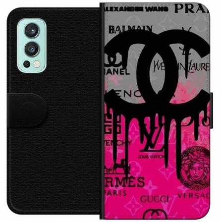 Oneplus Nord 2 5g Plånboksfodral Cc Pink