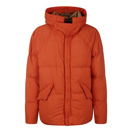 Ten C, Down Jackets Oranje, Heren, Maat:L