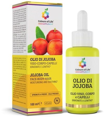 Colours Of Life Olio Jojoba Corpo/Capelli 100ml