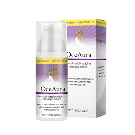 Blid skulder- og nakkemassage - Lindrer spændinger - Fugter huden - 120g