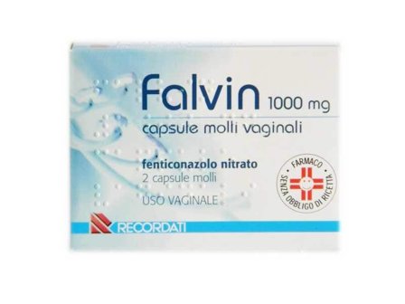 Falvin 2 capsule vaginali molli 1000mg