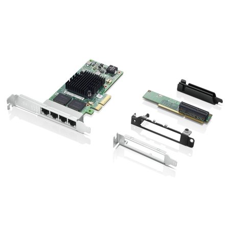 Lenovo Intel I350-T4 - nettverksadapter - PCIe 2.1 - Gigabit Ethernet x 4