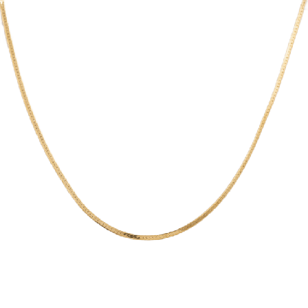 Syster P Herringbone Necklace Gold Halsband Dam Guld ONESIZE