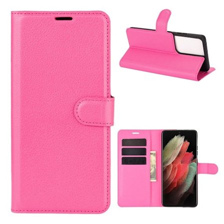 Classic Samsung Galaxy S21 Ultra 5G fodral - Rosa