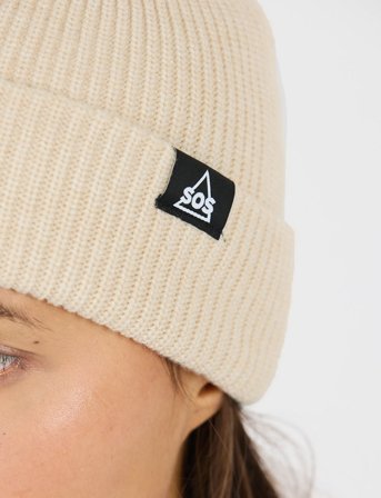 SOS Rogla Beanie - Cream - ONE SIZE