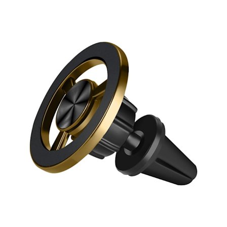 Bilholder med Magsafe, bilventilklips (gull)