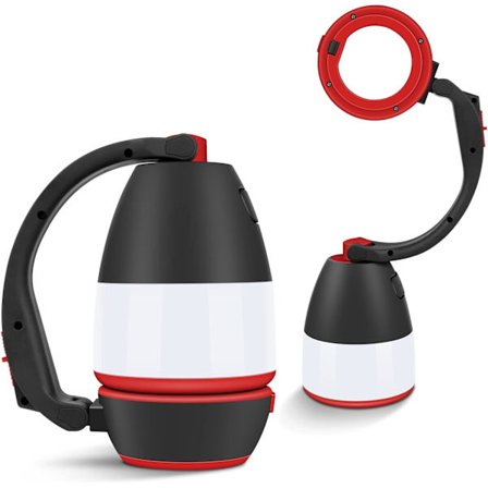 Multifunktionell LED Campinglampa, IPX4 Vattentät Bordlampa, Po