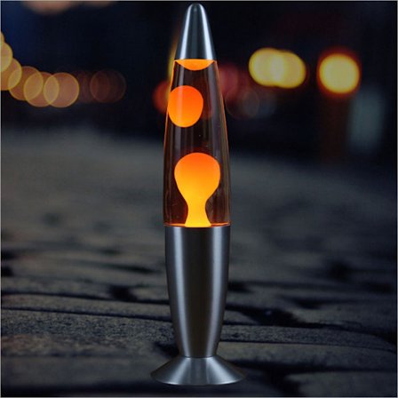 Lava Lampe Alloy - - Orange Ty