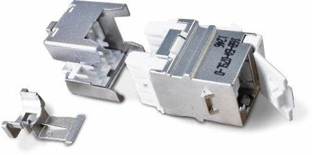 Eurolan 16B-EA-07SL-D Keystoneuttag kategori 6A (IEC), Dator & surf