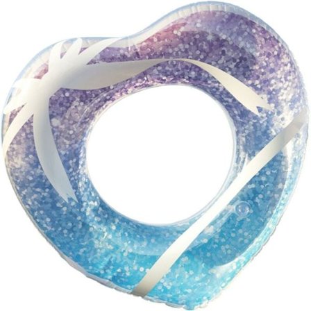 Uppblåsbar flytande PVC-badring för sommardag kul vattenleksak poolleksak