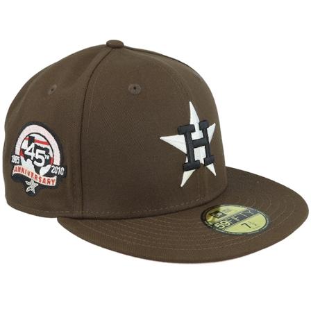 New Era - Houston Astros Division 59FIFTY 45th Brown/Pink Fitted Fitted Brown Cap - MLB @ Hatstore