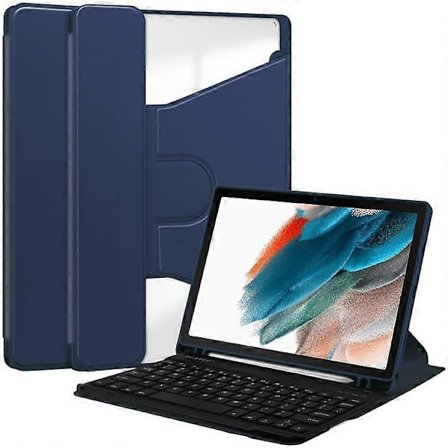 Kompatibelt Skal med Bluetooth-tangentbord för Samsung Galaxy Tab A8 10.5 (2021) / (2022) Roterande Ställ Surfplatta Fodral