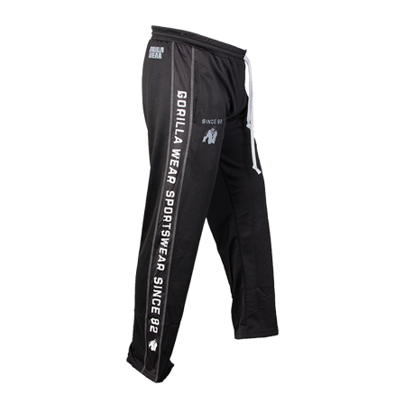 Gorilla Wear Functional Mesh Pants, Black/White