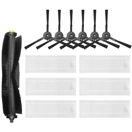 13 kpl sarjan rullaharja suodatin sivuharja vaihto-osat Qihoo 360 S10 X100 Max robotti-imuri