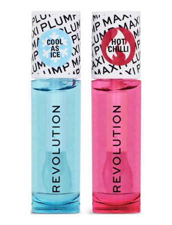 Revolution Beauty London Revolution Maxi Plump Cool As Ice And Hot As Chilli Lip Set - Nude - ONE SIZE