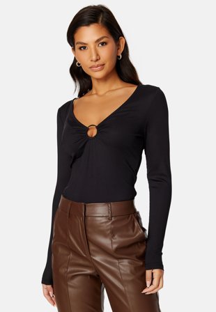 BUBBLEROOM Tiana top Black Klær