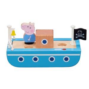 Peppa Pig Blue Wooden Play Boat 24 months - 4 years - Toy figures & playsets - 24 months - 4 years - Pink - Junge - Children's Heroes