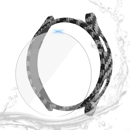 Glas+Fodral för Samsung Galaxy Watch 5/5 Pro Vattentätt PC Galaxy Watch 5 40mm 44mm Skal Watch 5 Pro 45mm Skal+Skärmskydd