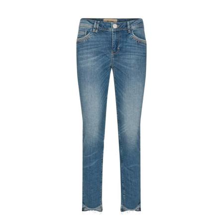 MOS Mosh Narrow Cut Jeans Blå, Dame, Størrelse: W26