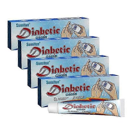 Högkvalitativ 1-5x Diabetisk Fotkräm Hudlindring FOTkräm Naturlig Lugnande Kräm 20g