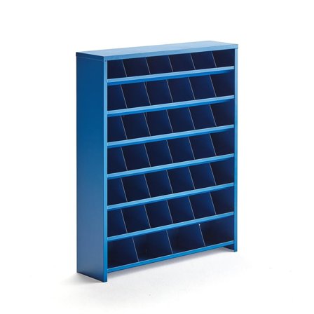 Bolt box, 40 comps, 980x800x220 mm, blue