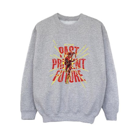 DC Comics Boys The Flash Past Present Future Sweatshirt 7-8 år