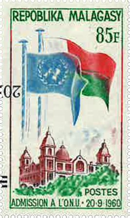 Madagascar 1968 - YT 447b - Postfrisk