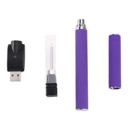 510 Gänga Batteri Patron Penna Justerbar Spänning Smart Power Penna Lila