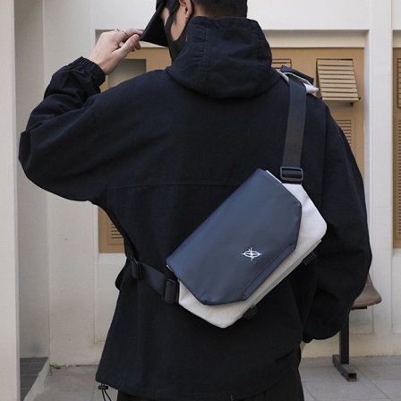 Crossbody Bag Herre Skulder Bærbar Tilpasset Enkel Stor Kapasitet Datamaskin Bag Reise Bag Ryggsekk