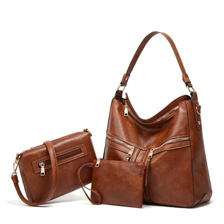 Axelväska »Dam PU 3-delad axelväska set, shopper axelväska handväska