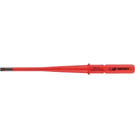 Teng Tools 282910207 Skrutrekkerklinge 0,8 × 4,0 mm, spor, Håndverktøy