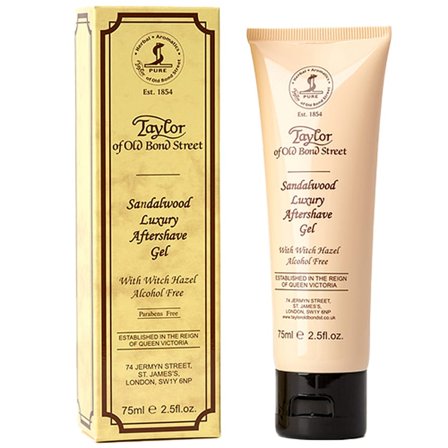 Taylor Of Old Bond Street Aftershave Gel 75 ml Sandeltræ, Mænd, Barbering, Aftershave & Balsam