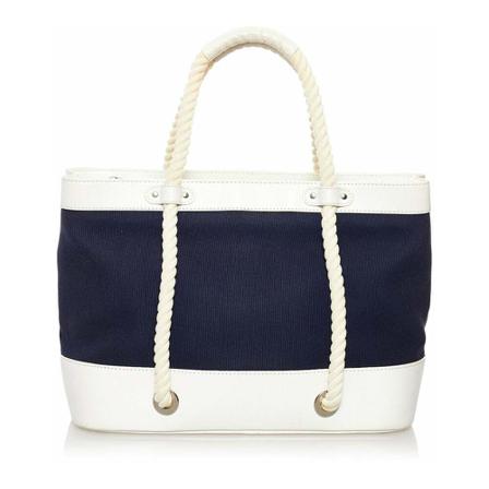 Burberry Vintage Pre-owned HandTass , Blauw , Dames , Maat: ONE Size Vintage Tassen