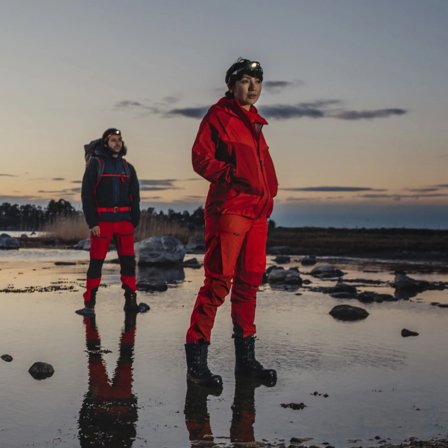 Lundhags W's Makke Pant Red/Mellow Red