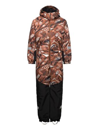Kids' Winter Snowsuit Kurikka Sport Coveralls Snow-ski Coveralls & Sets Brown Reima