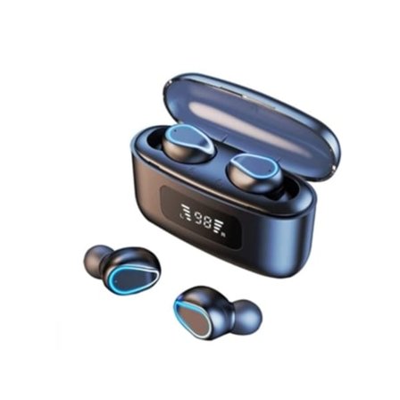 In-Ear Hörlurar Utan Mikrofoner Stereo Hifi för Apple, Samsung Bluetooth Svart