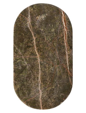 Au Maison Cutting Board Oval - Brown - 23X12CM