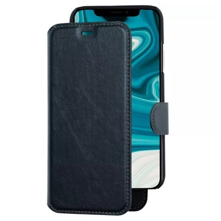 Champion 2-in-1 tunnt Plånboksfodral iPhone 12 & 12 Pro - Svart