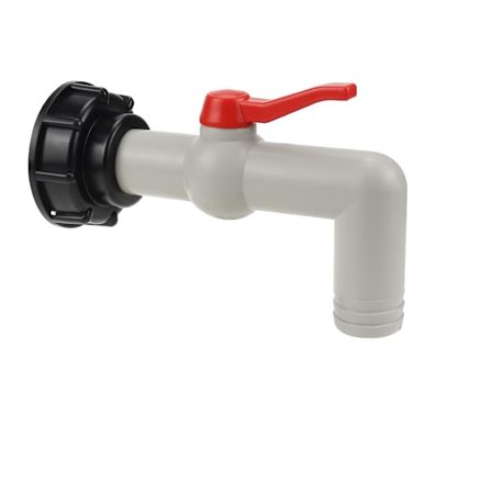 IBC-säiliön hana-adapteri 60 mm kierre IBC-sadevesisäiliön adapteri (DN40/50)